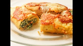 Canelones de berenjena con ricotta y espinacas por Foodtropia  Elle Gourmet España [upl. by Isola728]