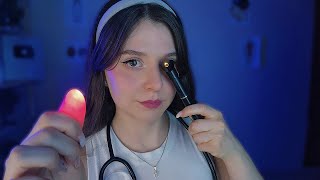 ASMR Exame de vista com teste rápido [upl. by Orlene977]