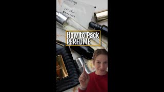 5 Hacks to Pack Perfume in a Carry On [upl. by Luhe701]