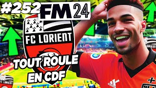 TOUT ROULE EN CDF  Carrière Football Manager 2024 252 [upl. by Kwok502]