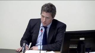 Actor Hugh Grant accuses British newspaper of phone hacking [upl. by Ahsienom]