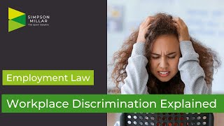 Workplace Discrimination Explained by UK Employment Lawyer [upl. by Audres898]