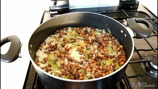 Jamaican Gungo Peas And Rice amp Peas Recipe  Recipes By Chef Ricardo [upl. by Raynata487]