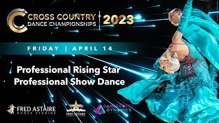 2023 Cross Country Dance Championships Professional Rising Star  FRED ASTAIRE DANCE STUDIOS CCDC [upl. by Eralcyram]