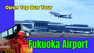 Fukuoka Airport  Open Top Bus Tour [upl. by Nowell]