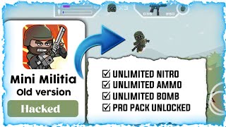 How to download mini militia hacked🎭 old version 428 [upl. by Danie662]