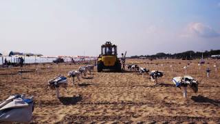 BIBIONE SPIAGGIA SRL IL DISALLESTIMENTO DELLA SPIAGGIA – THE DISMANTLING ON THE BEACH [upl. by Gould]