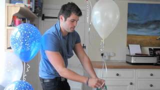 How To Make A Balloon Bouquet  Balloonscouk Tutorial [upl. by Johppa]