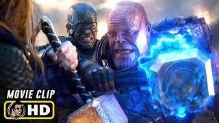 AVENGERS ENDGAME 2019 Thanos Vs Captain America amp Thor HD IMAX Clip [upl. by Belldas]