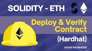 Web 30 Tutorial Deploy amp Verify Smart Contract using Hardhat  Ethereum Testnet amp Mainnet [upl. by Port313]