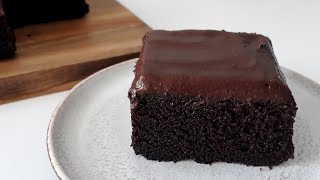 Moist Chocolate Cake Recipe  How To Make Moist Chocolate Cake [upl. by Nolrac939]