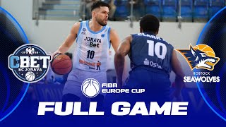 Jonava CBet v Rostock Seawolves  Full Basketball Game  FIBA Europe Cup 202324 [upl. by Attekahs]