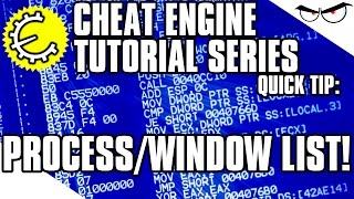 Cheat Engine 64 Tutorial Quick Tip Process List vs Window List HowTo [upl. by Navar781]