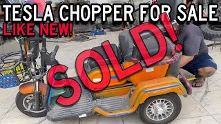 Tesla Chopper for Sale LIKE NEW [upl. by Eycats]