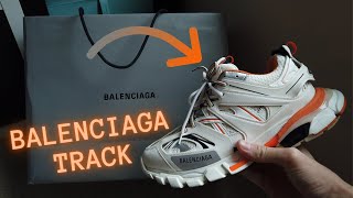 Balenciaga Track 1 Review OrangeCream [upl. by Anivla]