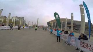 Cardiff Half Marathon route in 2 minutes World Championship course for 2016 [upl. by Anehta]