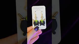 Cauldrons and Witches’ hat earrings 🪄🔮🧙‍♀️👻🌙 so fun polymerclay halloween halloween2024 [upl. by Werby]