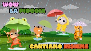 🌧️🎶 Canzoncina della Pioggia – Balliamo sotto le gocce 💧🎵 [upl. by Dorothy]