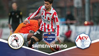 Het GEBEURT ALLEMAAL in de SLOTFASE🔥🔥 Jong Sparta vs ACV Assen  Samenvatting Betnation Divisie [upl. by Candide]