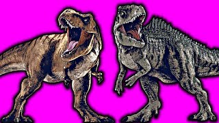 JURASSIC WORLD DOMINATION MUSICAL  Song Tyrannosaurus Rex and Giganotosaurus [upl. by Schaffel]