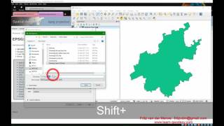 5 Changing Datums in QGIS [upl. by Annair]