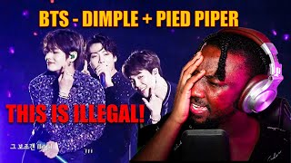 WOW BTS 방탄소년단  Dimple amp Pied Piper  Live Performance  SINGER REACTION amp ANALYSIS [upl. by Malamut899]