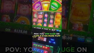 HUGE WIN on Huff N Puff Slot 🤑 [upl. by Nelda]