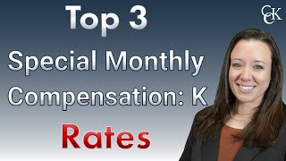 Top 3 VA Special Monthly Compensation Level K SMCk Rates [upl. by Pevzner]