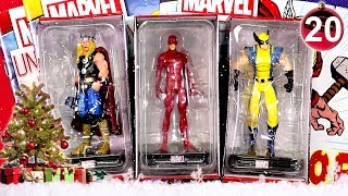 Marvel FIGUREN KOLLEKTION Thor Wolverine Daredevil [upl. by Aciemaj]