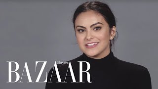 Riverdales Camila Mendes Impersonates the Internet  Harpers BAZAAR [upl. by Basil627]