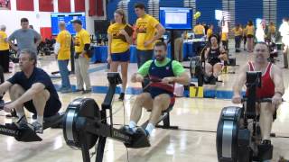 MidAtlantic Erg Sprints 500 meter sprint My Monitor flipped up so I couldnt see [upl. by Mazlack]