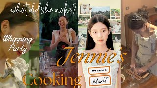 JENNIE COOKING jennie blackpink [upl. by Utley975]