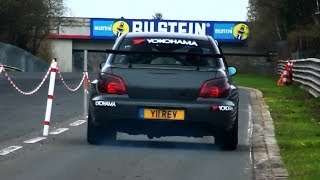 500HP Subaru Revolution Project STI Impreza  HARD Sound Accelerations  1080p HD [upl. by Haze49]