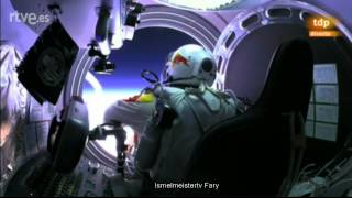 Red Bull StratosFelix Baumgartner se lanza desde la ESTRATOSFERA EN ESPAÑOLVel sonido [upl. by Noiek]