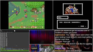 TASBot in DRDQ today Console verification prerun while a trio plays Secret of Mana [upl. by Eillime]