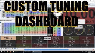 Tuning the Megasquirt Pt 3  Dashboards [upl. by Bohman]