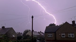 Thunderstorm In London 02102023 [upl. by Aranahs651]