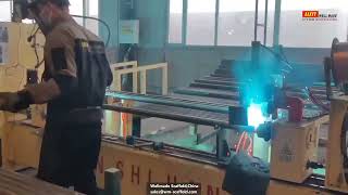 Manufacturing Video of Ringlock Scaffolding Ledgers  Wellmade China [upl. by Ettena144]