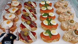 4 APERITIVOS y ENTRANTES para Navidad  Tapas Variadas y Muy Originales 🤩Canapés Fáciles🎄 [upl. by Eelyrag308]