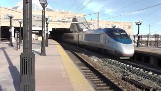 Sunday after Thanksgiving railfanning 2015 at Secaucus Junction part 1 [upl. by Bekelja454]