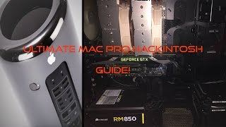 GUIDE Sierra 10124 i7 5820k 43 Ghz GTX 1080 Hackintosh [upl. by Wittenburg602]