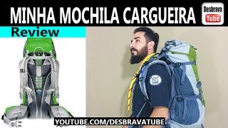 Mochila Deuter Act Lite 50  10 Review sobrevivência desbravadores Zona de Testes zonadetestes [upl. by Hopfinger327]