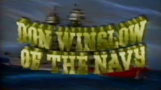 Retro Nostalgia Television Channel Don Winslow Of The Navy TV Show Promo 90s [upl. by Eked]