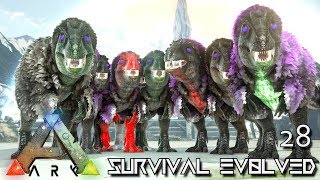 ARK SURVIVAL EVOLVED  DARKSTAR ARMY BREEDING amp MUTATIONS   ARK EXTINCTION ETERNAL E28 [upl. by Eiahpets]