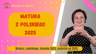 Matura z polskiego 2025 Witamy maturzystów 2025 [upl. by Schluter657]