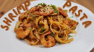 المعكرونة بالجمبري بطريقة أشهر المطاعم،سهلة و سريعة التحضير في 20 دقيقة فقط shrimp pasta [upl. by Esirtal71]