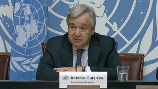 Sexual and Genderbased Violence in Conflict  Press Conference 25 Feb 2019 [upl. by Gillan]