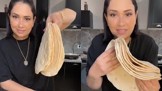 خبز الطاكوس خبز التورتيلا ￼ galette tortillas [upl. by Halsted659]