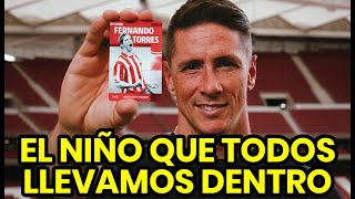 ❤🤍 Fernando Torres será la imagen del carné de socio de la temporada 202425 [upl. by Rosalia]