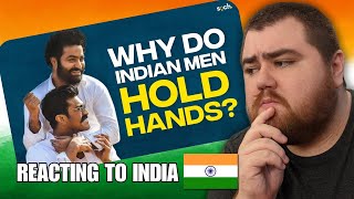 Why Do Men In India Hold Hands  Mohak Mangal Reaction 🇮🇳 [upl. by Sirahc]